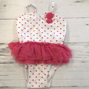 Old Navy polka dot tutu swimsuit